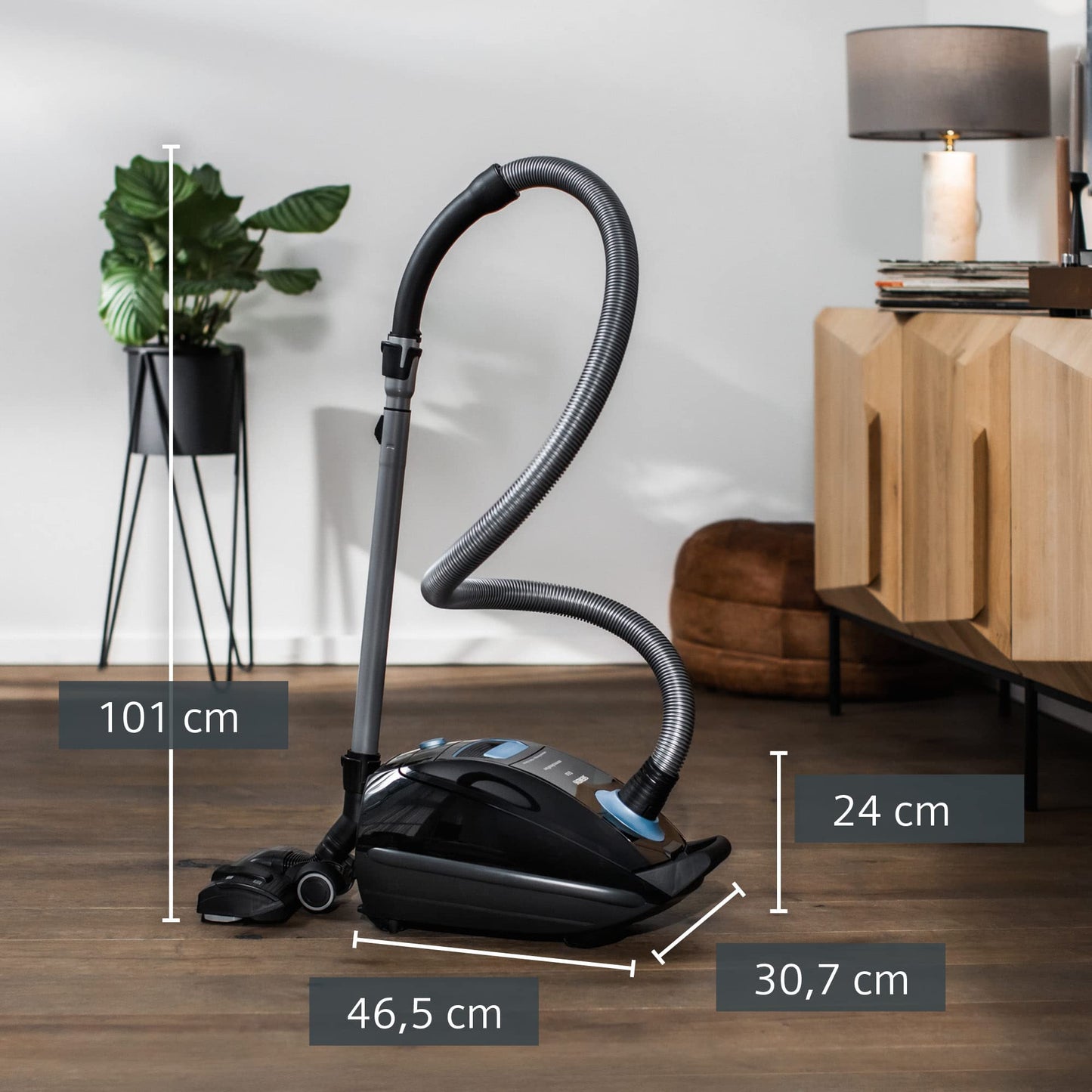 Siemens Q5.0 Staubsauger mit Beutel 850W Schwarz